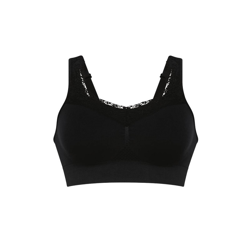 Бюстгальтер Anita Care Lotta Lace для фиксации экзопротеза 5789X 001 черный.