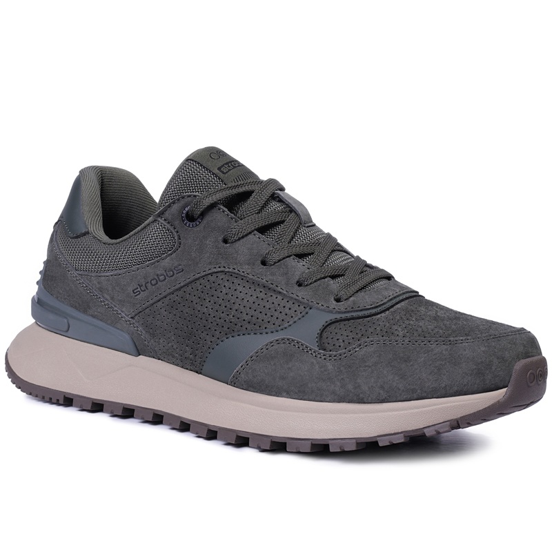 Кроссовки Strobbs мужские C3847-19 хаки