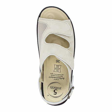 Сандалии ортопедические Ортобум женские 20323-01 песочные. Изображение 4 из 7